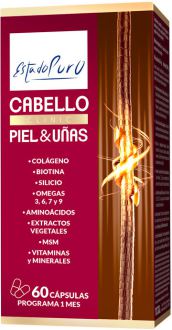 Pure State Cheveux Peau &amp; Ongles 60 Capsules