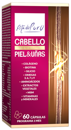 Tongil Pure State Cheveux Peau & Ongles 60 Capsules
