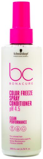 Schwarzkopf Professional Apr&egrave;s-shampoing en spray Color Freeze de BC Bonacure pH 4,5