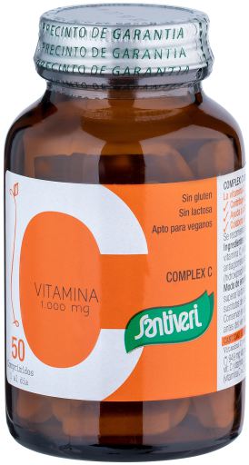 Santiveri Complexe de Vitamines C 1000 Mg 50 Comprim&eacute;s