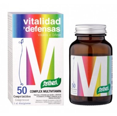 Santiveri Complexe Vitamines Multivitamines 50 Comprim&eacute;s