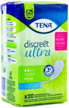 Serviettes hygiéniques Discreet Ultra Mini 20 unités