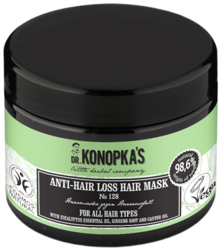 Masque anti-chute 128 Tous types de cheveux 300 ml