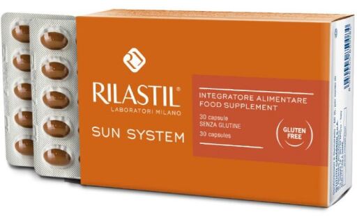 Rilastil Compl&eacute;ment alimentaire Sun System 30 g&eacute;lules