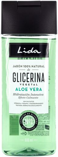 Lida Savon corporel &agrave; la glyc&eacute;rine et &agrave; l'aloe vera 600 ml