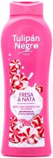 Gel de bain fraise et crème