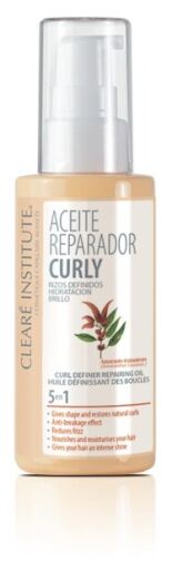 Clear&eacute; Institute Huile hydratante pour cheveux boucl&eacute;s 50 ml