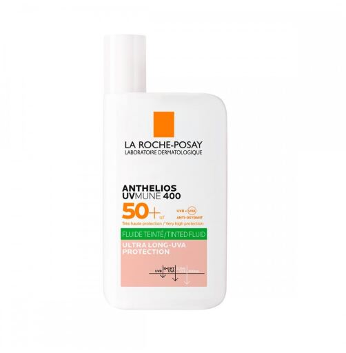 La Roche Posay Anthelios Uvmune 400 Fluide Invisible SPF 50+ avec Couleur 50 ml