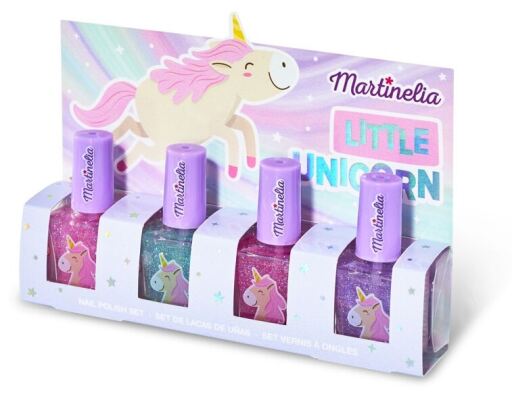Ensemble de vernis &agrave; ongles Little Unicorn 4 pi&egrave;ces