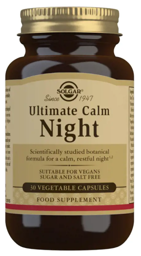 Solgar Nuit Calme Ultime 30 Capsules V&eacute;g&eacute;tales