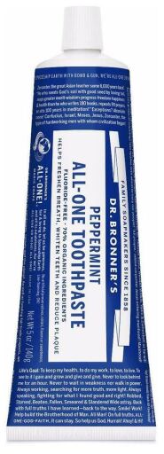 Dr. Bronner's Dentifrice Menthe 140 gr