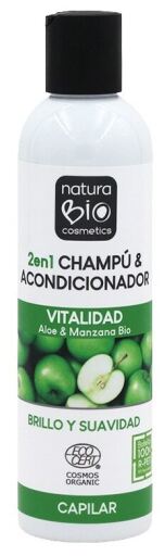 NaturaBIO Cosmetics Apr&egrave;s-shampooing Vitalit&eacute; 250 ml