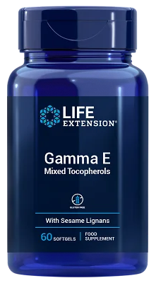 Life Extension Tocoph&eacute;rols m&eacute;lang&eacute;s Gamma E EU 60 g&eacute;lules