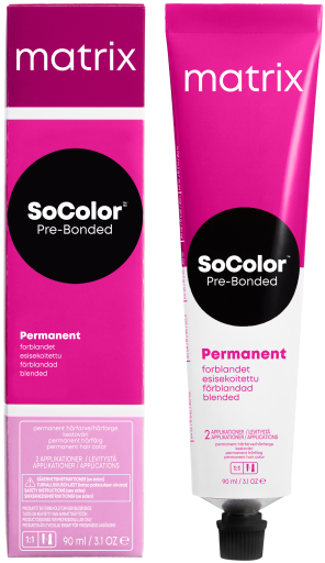 Teinture permanente pr&eacute;-coll&eacute;e SoColor 90 ml