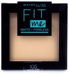 Fit Me Matte + Poudre Matifiante Poreless 9 gr