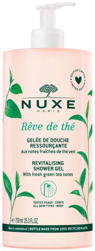 Nuxe R&ecirc;ve de Th&eacute; Gel Douche Revitalisant 750 ml