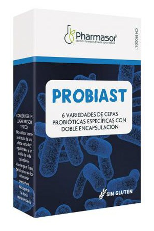 Pharmasor Probiast 10 g&eacute;lules