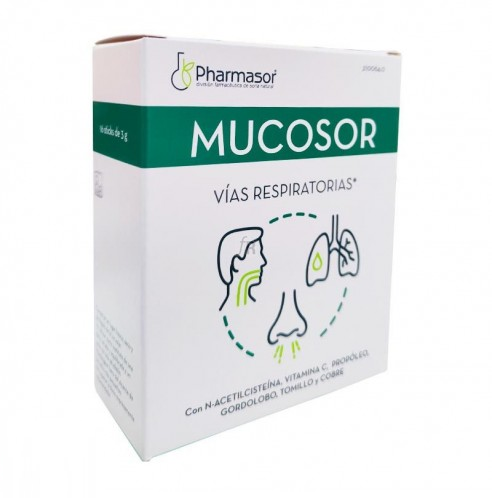 Mucosor Voies Respiratoires 16 Bâtonnets