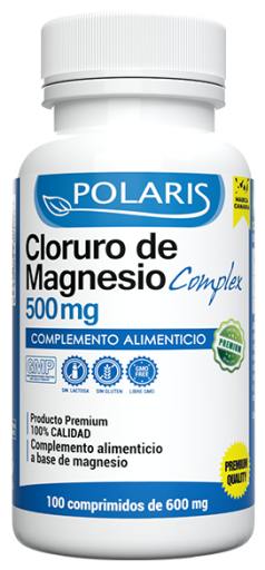 Polaris Chlorure de magn&eacute;sium 500 mg 100 comprim&eacute;s