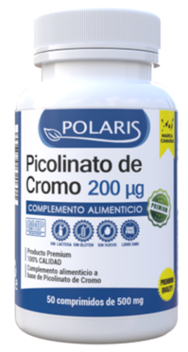 Polaris Picolinate de Chrome 200 mg 50 Comprim&eacute;s