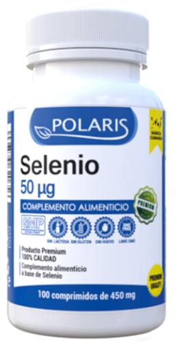 Polaris S&eacute;l&eacute;nium 50 mcg 100 Comprim&eacute;s