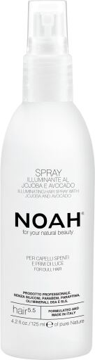 Noah Spray Illuminateur pour Cheveux au Jojoba et Avocat 125 ml