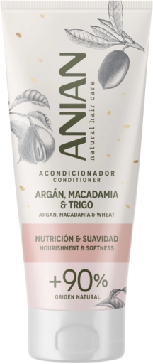 Anian Apr&egrave;s-shampoing Argan, Macadamia et Bl&eacute; 250 ml