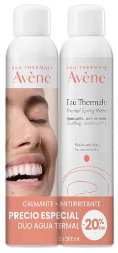 Eau Thermale Spray Apaisant Anti-irritant 2 x 300 ml