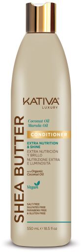 Kativa Apr&egrave;s-shampooing au beurre de karit&eacute; 550 ml