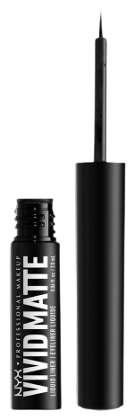 NYX Eyeliner Liquide Vivid Mat Noir 2 ml