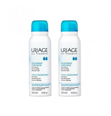Uriage Eau Thermale Duo D&eacute;odorant Rafra&icirc;chissant Spray 2 x 125 ml