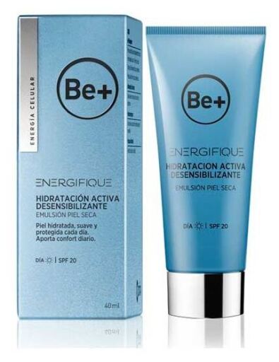 Crème hydratante énergisante pour peaux sèches SPF 20 40 ml