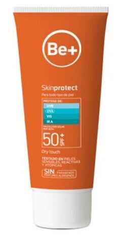Be+ Cr&egrave;me Skinprotect Toucher Sec SPF 50+ 200 ml