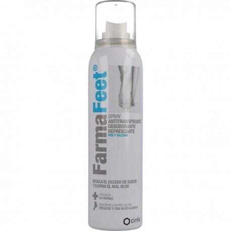 Spray anti-transpirant pour les pieds 150 ml