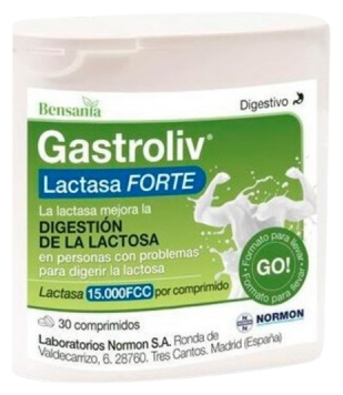 Gastroliv Lactase Forte 30 comprimés