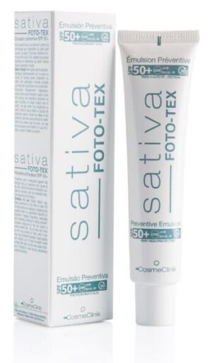 Crème visage Sativa Foto Tex SPF 50+ 75 ml