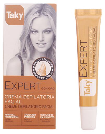 Taky Cr&egrave;me d&eacute;pilatoire pour le visage Expert &agrave; l'or 20 ml
