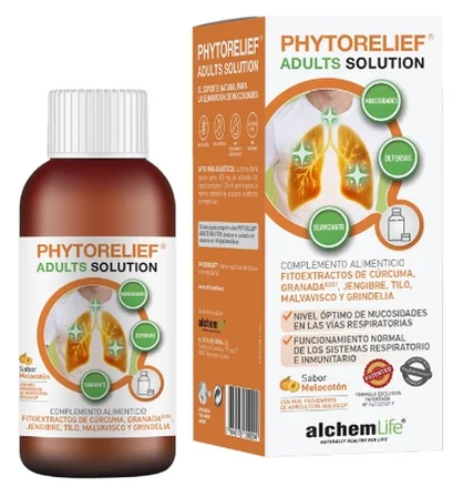 Alchemlife Phytorelief Solution Adultes P&ecirc;che 120 ml