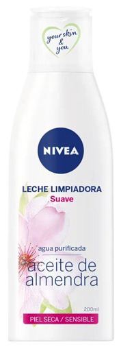 Lait Nettoyant Doux à l&#39;Huile d&#39;Amande 200 ml