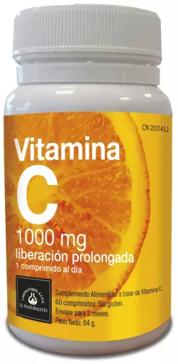 El Naturalista Vitamine C 1000 mg 60 comprim&eacute;s