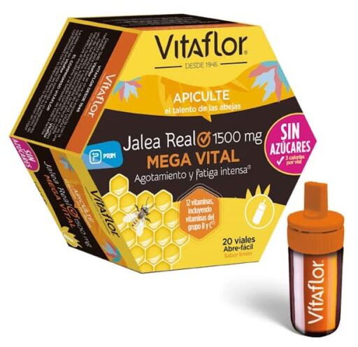 Gelée royale Mega Vital 20 ampoules