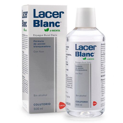Bain de bouche à la menthe blanche 500 ml