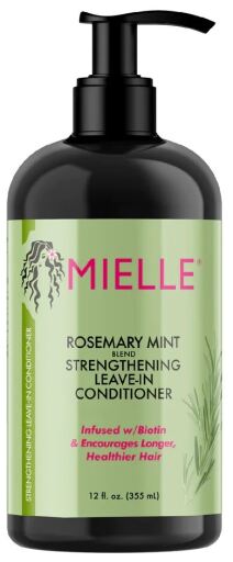 Apr&egrave;s-shampoing fortifiant sans rin&ccedil;age au romarin et &agrave; la menthe 355 ml