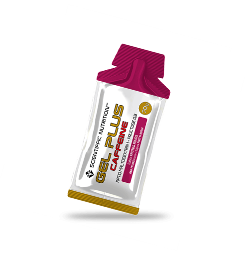 Scientiffic Nutrition Gel Plus + Caf&eacute;ine Fruits Rouges 70 g