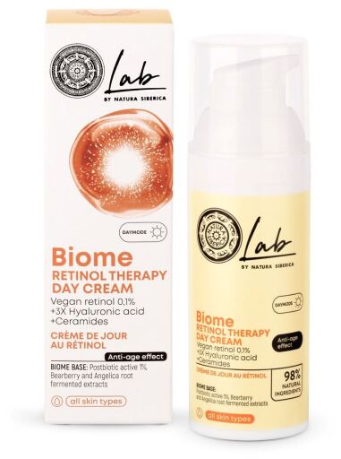 Lab Biome Cr&egrave;me de Jour Th&eacute;rapie au R&eacute;tinol 50 ml