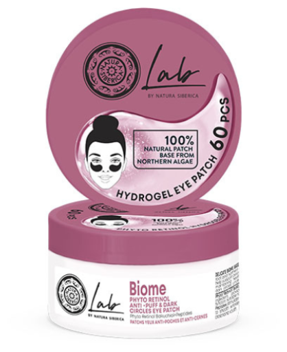 Natura Siberica Lab Biome Phyto Retinol Patchs pour Cernes 60 Unit&eacute;s