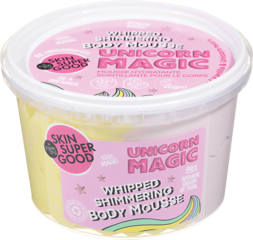 Organic Shop Skin Super Good Unicorn Magic Mousse corporelle brillante 250 ml