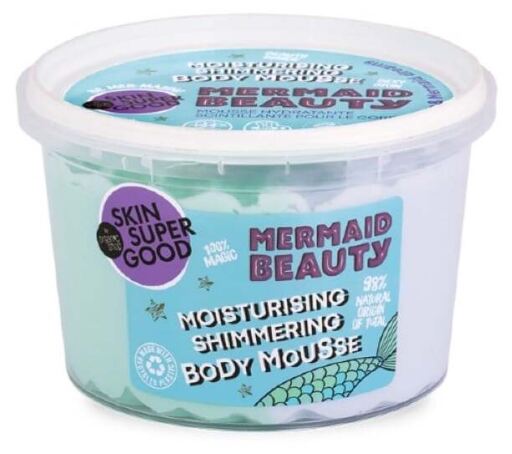 Organic Shop Skin Super Good Mermaid Beauty Mousse hydratante pour le corps 250 ml