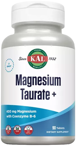 Kal Taurate de magn&eacute;sium 400 mg + B6 90 comprim&eacute;s