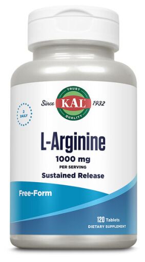 Kal L-Arginine 1000 mg 120 comprim&eacute;s
